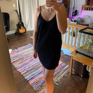 Loose fitting gray dress